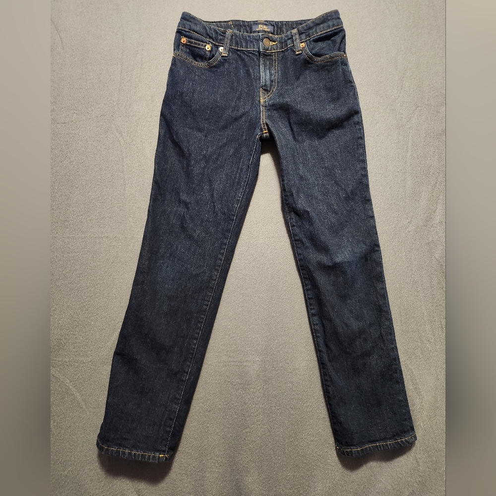 Polo Ralph Lauren boys Jeans Size 14/16 Blue Preppy
